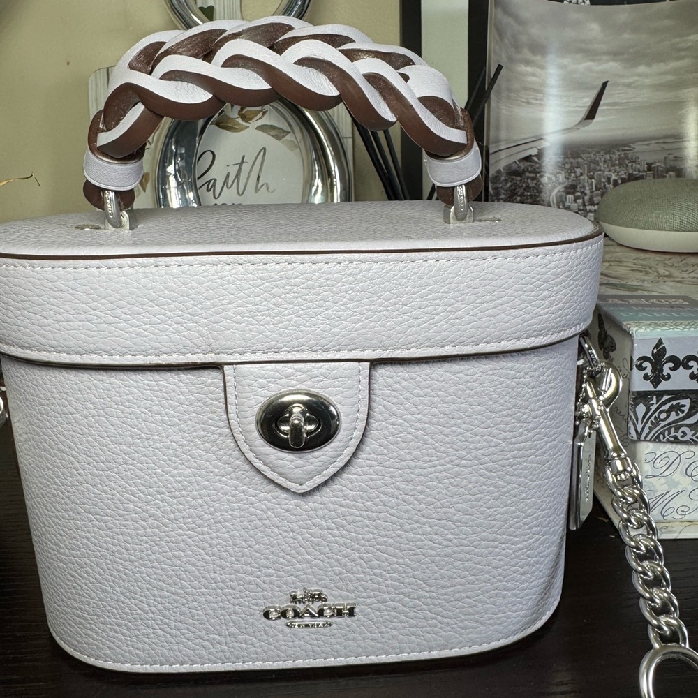 Coach purple Leather Mini Bag